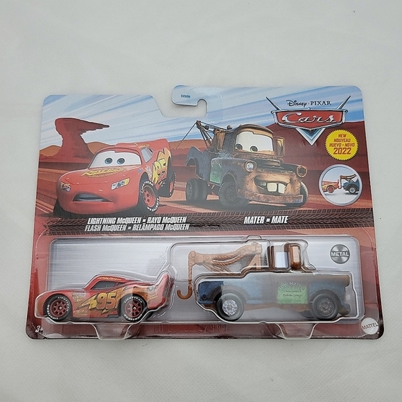 Disney Pixar Cars Lightning McQueen & Mater Set - Picture 1 of 2
